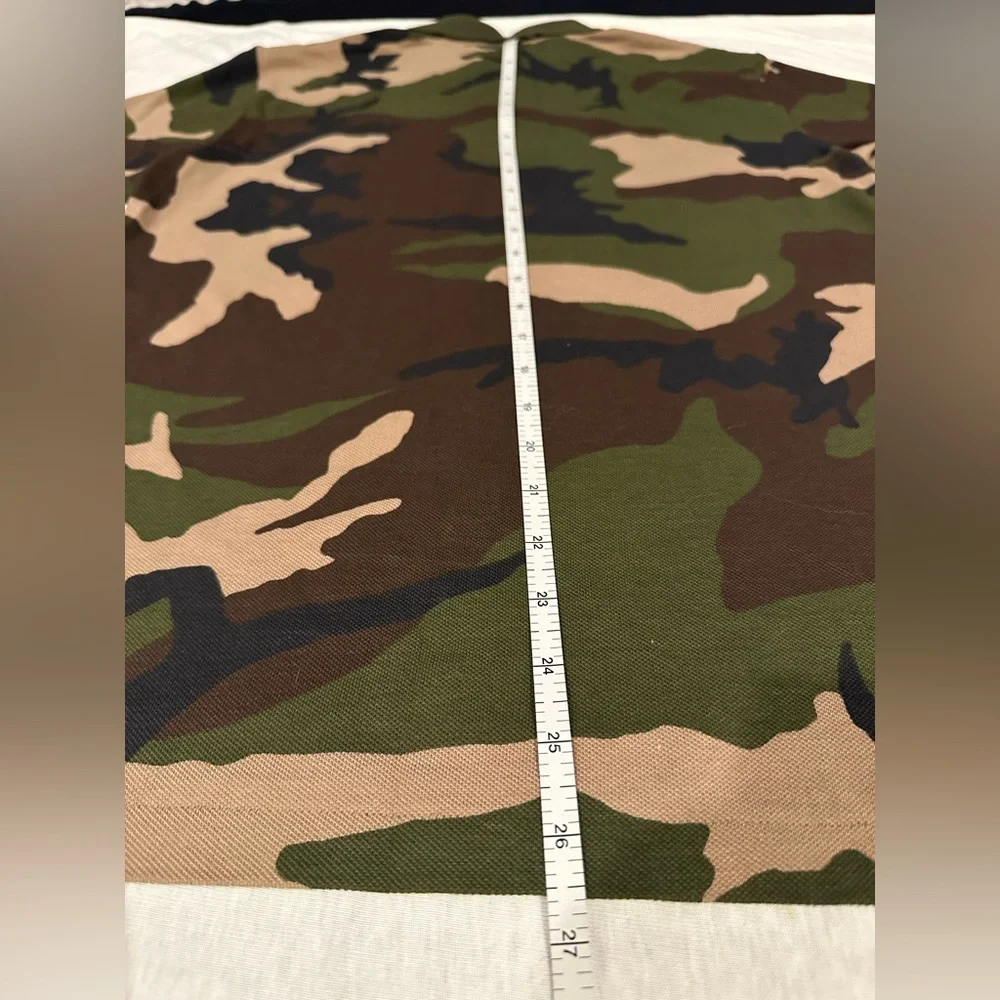 Polo by Ralph Lauren Boys' Camo Polo Shirt - Green, Brown, Black L 14-16 - Picture 10 of 16